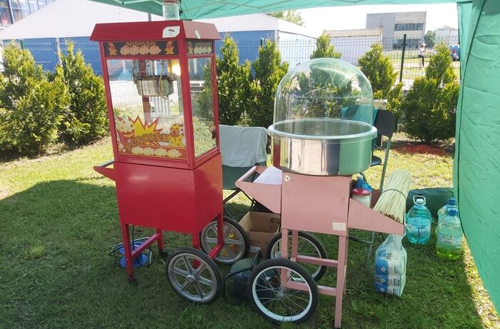 Wata Cukrowa i Popcorn Siedlce - Przekąski na urodziny